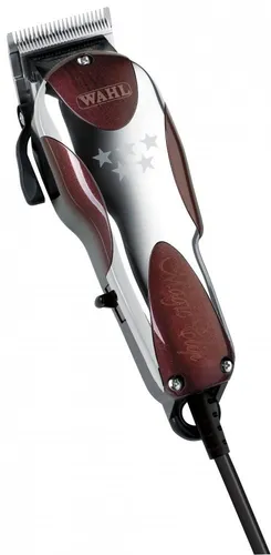 Wahl HSM Magic Clip 5* - Professionelle Haarschneidemaschine - Elektrische Rasierer mit Zero-Overlap Schneidsatz für präzise Fade Cuts und extra kurze Schnittlängen. Ideal für Profis, langlebiger V5000 Motor und 8 Aufsteckkämme inklusive.