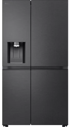 LG GSLE81EPBD Amerikanischer Kühlschrank mit Gefrierfach Schwarz 628L