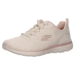 SKECHERS Damen Slipper SUMMITS-QUIET DREAM - Der SUMMITS-QUIET DREAM von Skechers vereint lässigen Stil und hohen Komfort. Atmungsaktives Mesh-Obermaterial und eine Memory Foam™-Einlegesohle sorgen für ein federleichtes Tragegefühl. Ideal für entspannte Tage!