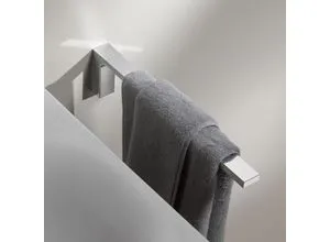 Keuco Edition 11 Handtuchhalter 45 cm, stilvolles Accessoire aus chrom - Handtuchhalter, 1-teilig und starr, bietet eleganten Komfort für Ihr Bad.