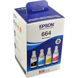 EPSON T6646 Tintenflaschen 4er-Set in schwarz von Epson