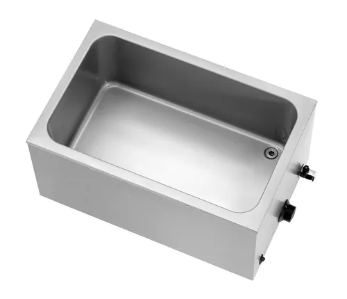 Bartscher heißes Wasserbad Bain Marie - Warmhaltegerät für Gastronomie - Freistehendes Bain Marie aus Edelstahl mit 1200 W Leistung, ideal zum Warmhalten von Speisen. Perfekt für Gastronomiebetriebe.