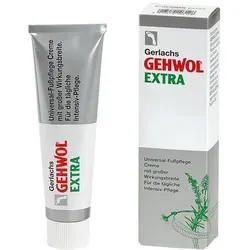 Gehwol EXTRA Fußcreme 75 ml - Arzneimittel für gesunde Füße, pflegt intensiv, desodoriert und schützt vor Fußpilz und Fußbrennen.
