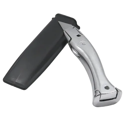 Alu Cutter-Messer mit Köcher für Gürtel, ideal für Dachdecker/Zimmerer/Spengler