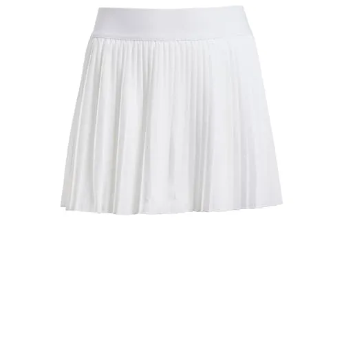 adidas Mädchen Girls Club Tennis Climacool Pleated Skirt in weiß von adidas