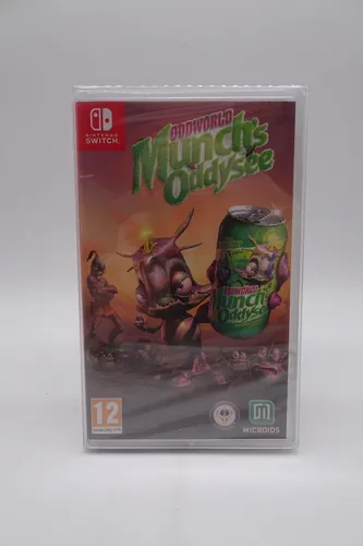 Oddworld: Munch's Oddysee (Nintendo Switch) - Neu & Sealed - PC- & Videospiele, Abenteuer-Spiel mit einzigartigem Gameplay und fesselnder Story für unvergessliche Spielmomente.