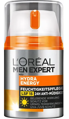 Loreal Men Expert 24h Anti Müdigkeit Feuchtigkeitspflege LSF15 Hydra Energy 50ml