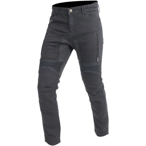 Trilobite Parado Monolayer Jeans - Schwarz - W42/L30 - Motorradhose mit Tri-Stretcher® Technologie für hohe Abrieb- und Reißfestigkeit. Leicht, flexibel und mit verstellbaren Protektoren für maximalen Tragekomfort.