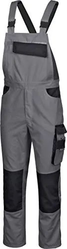 Bullstar Latzhose Arbeitshose Extreme grau/schwarz Gr. L
