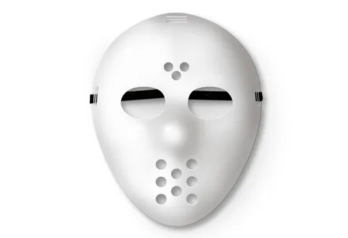 Goods+Gadgets Verkleidungsmaske Jason Hockey Maske, Horror Halloween Gesichtsmaske