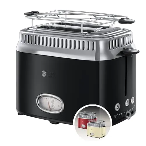 Russell Hobbs Toaster Vintage 21681-56 in schwarz von Russell Hobbs