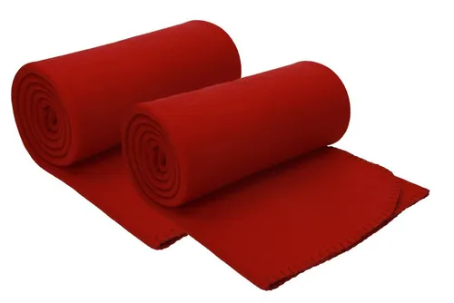 Wohndecke 2 Stück Fleecedecken Kuscheldecken Größe 130x170 cm, Betz