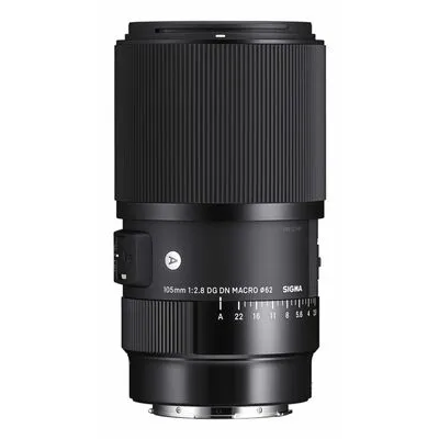 Sigma 105 mm F2.8 DG DN Makro Art (L-Mount) - Objektiv für Systemkameras mit außergewöhnlicher Schärfe und angenehmem Bokeh, ideal für detailreiche Makroaufnahmen mit 1:1 Vergrößerung.
