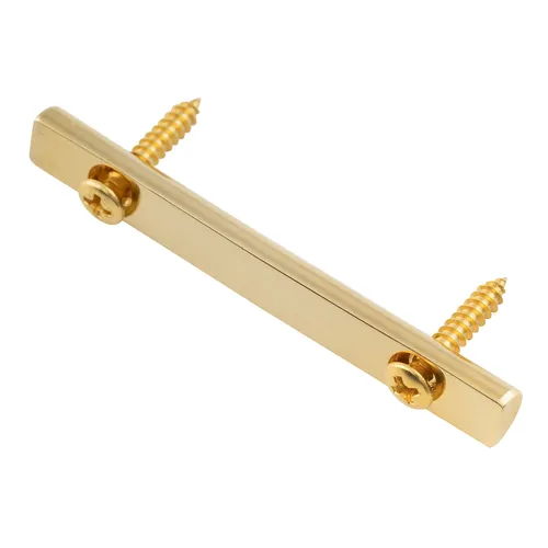 Musiclily Pro Gold 48mm Brass Guitar Floyd Rose String Tree Retainer Bar Guide