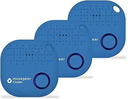 Musegear Bluetooth®-Sender Schlüsselfinder - Bluetooth-Module für iOS/Android, mit einfacher App zur Ortung von Schlüsseln, Geldbörse und mehr. Maximaler Datenschutz und keine Accountpflicht – das ideale Geschenk für alle, die häufig suchen!