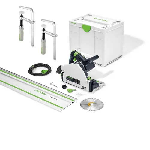Festool Tauchsäge TS 55 FEBQ Plus mit Führungsschiene von Festool