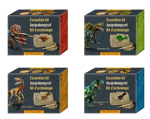 Die Spiegelburg Mini-Ausgrabungsset Dino-Figur T-Rex