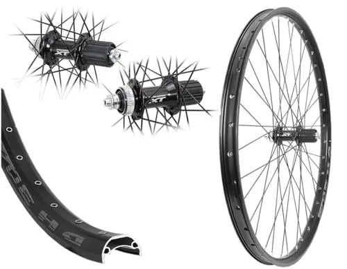 Bärwinkels Hinterrad 29 Zoll DH30 Disc schwarz Shimano XT M8000 Centerlock 8-10 Fach 30-622