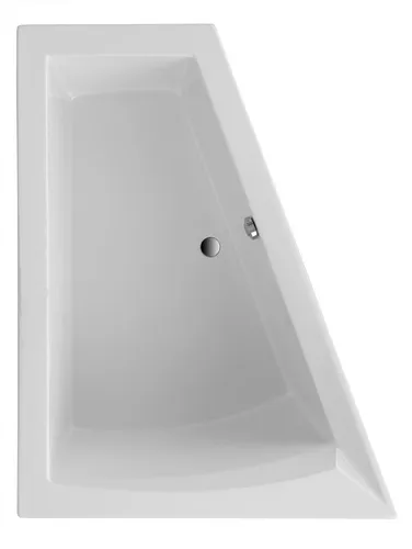 Badewanne OTTOFOND Delta 135 x 175 cm - Hochwertige Acryl-Badewanne - Sanitäranlagen & Zubehör, pflegeleichtes und langlebiges Material für ein entspannendes Badeerlebnis.