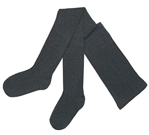 Weri Spezials Damenstrumpfhose in Kurz-Grössen Blickdicht Baumwolle in mehreren Farben und Grössen - von zierlich bis stabil für kleinere (bis164 cm) Frauen. (38-40 K, Anthrazit K)