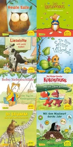 Produktbild Pixi-8er-Set 297: Pixis liebste Kinderbuch-Helden (8x1 Exemplar) (297)