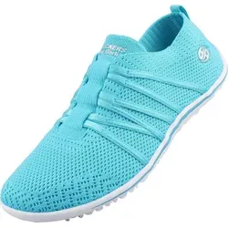 DOCKERS BY GERLI Damen Sneaker Mesh - Modische Slipper aus leichtem Mesh für ein barfußähnliches Laufgefühl, mit herausnehmbarer Innensohle und flexibler, dünner Sohle – ideal für den Sommer!