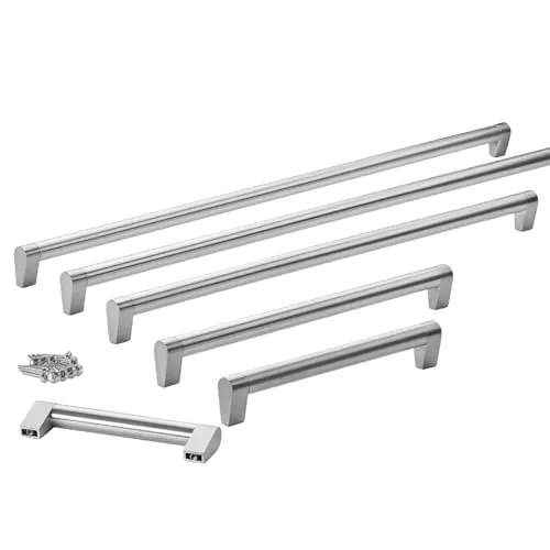 SOTECH Möbelgriff SW161 BA 128 mm Ø 18 mm Schrankgriff (Länge) 144 mm Edelstahloptik