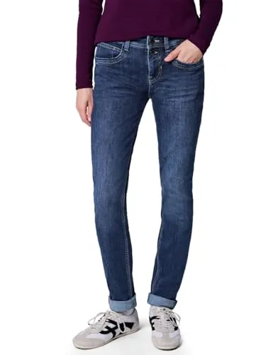 Street One Studio Casual Fit Jeans Dark Indigo Blue Washed 29