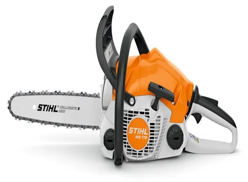 Stihl Benzin-Kettensäge MS 172 mit 30cm Schiene - Die Stihl MS 172 ist eine kompakte Benzin-Kettensäge mit 30cm Führungsschiene. Ideal für vielseitige Einsätze im Garten und Forst, bietet sie eine hohe Schnittleistung und einfache Handhabung.