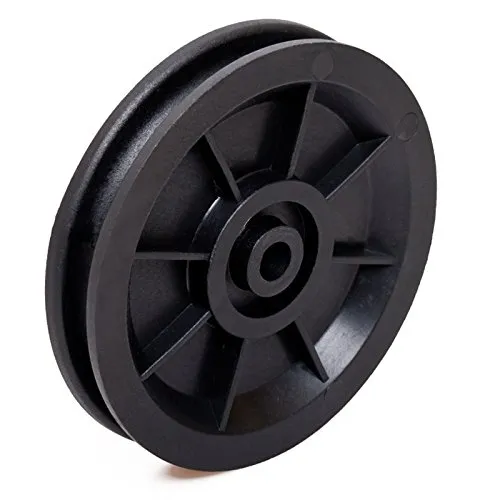 Seilrolle mit Gleitlager Ø 90 mm für Seile bis Ø 7 mm - Made in Germany