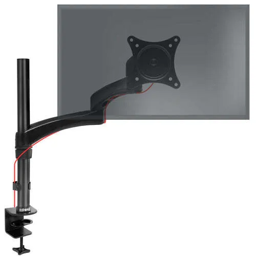 Duronic DM451X3 Monitorarm - Höhenverstellbare Monitorhalterung für Bildschirme bis 27