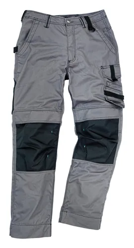 Excess Arbeitshose Champ Größe 54 grau/schwarz - Robuste Arbeitshose in Größe 54, ideal für Handwerk und Industrie, bietet hohen Tragekomfort und zahlreiche Taschen für Werkzeug.