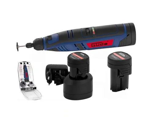 Güde Akku-Multischleifer Güde 12V Li Multifunktions Akku Schleifer mit 2 Akkus