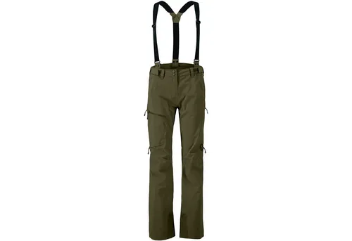 Scott Explorair 3L Women's Pants - Fir Green - Ski Bekleidung mit 15.000 mm Wassersäule und 10.000 g/m²/24 h Atmungsaktivität, ideal für passionierte Skifahrerinnen, die Wert auf Funktionalität und Stil legen.