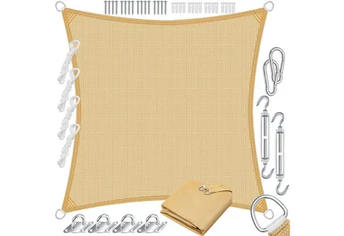 KESSER Sonnensegel 2x2m Quadrat von Kesser