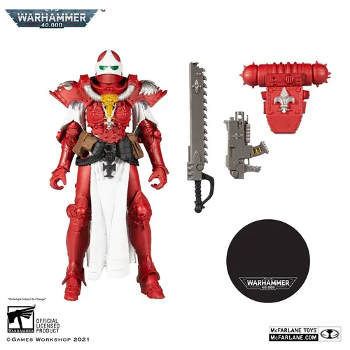 McFarlane Warhammer 40k Actionfigur Adepta Sororitas Battle Sister - 18 cm groß, detailreich und beweglich, ideal für Tabletop-Spieler und Sammler