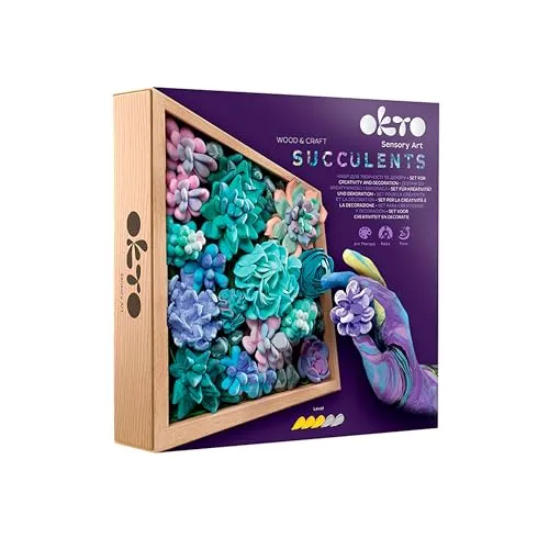 OKTO Clay Tendernes Set mit Schaumschaum, 10010, Mehrfarbig, Einheitsgröße