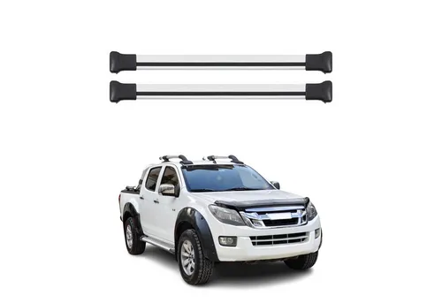 OMAC Dachträger Gepäckträger für Isuzu D-Max 2012-2019, Wasserbeständig & Abnehmbar - Robuster Aluminium Gepäckträger für Isuzu D-Max, leicht und multifunktional. Ideal für den sicheren Transport von Gepäck, mit einer maximalen Belastbarkeit von 75 kg.