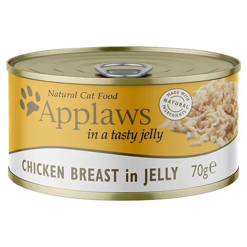 Applaws Huhn in Gelee 70 g, Nassfutter für Katzen, UVP 1,39 EUR, NEU