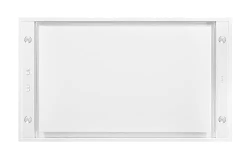 Novy Deckenhaube Pureline 90 cm weiß mit LED - Dunstabzugshaube mit Cubic Motor für maximale Effizienz und leisen Betrieb. Inklusive dimmbarer LED-Beleuchtung und 5-Jahre Garantie, ideal für moderne Küchen.