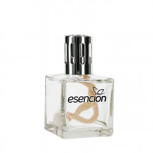 Lampe Berger Starter-Set ESSENTIELLE CUBE CARREE - Düfte & Aromen - Stilvolles Geschenkset zur Verbesserung der Raumluft mit dekorativem Glasdesign und langanhaltendem Duft.