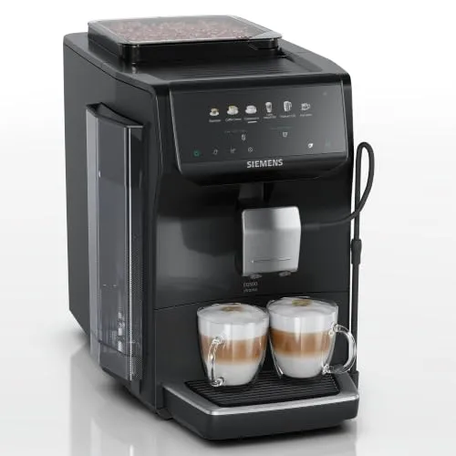 Siemens Kaffeevollautomat EQ500 iAroma – 6 Getränke, einfache Reinigung, Touchdisplay, Keramikmahlwerk