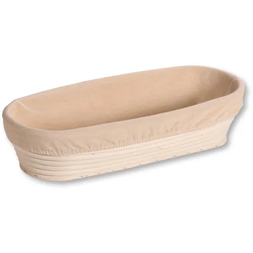 KESPER Gär- & Brotkorb oval L mit Bezug, 34 x 15 x 8 cm von Kesper