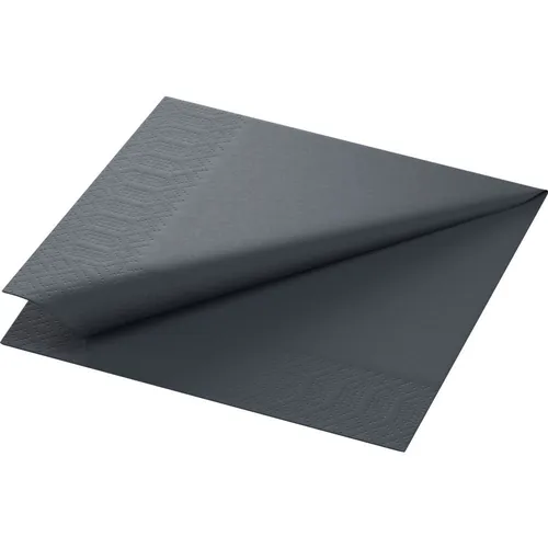 Duni Servietten schwarz 33x33cm 250 Stück in schwarz von Serviertten