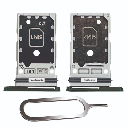 SAMSUNG GALAXY S22 / PLUS 5G SIM KARTEN HALTER TRAY ADAPTER FACH SLOT GREEN GRÜN