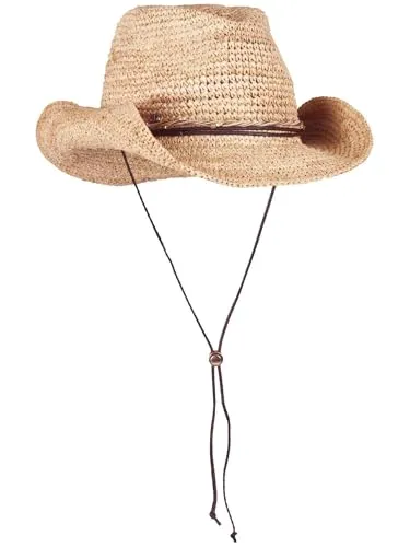 Loevenich Fedora Stroh Kopfbedeckung von LOEVENICH