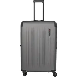 Travelite DYNAMIIC Trolley L erweiterbar Anthrazit - Trolley in anthrazit, erweiterbar für zusätzlichen Stauraum. Robuste ABS-Hartschale mit kratzfester Oberfläche und TSA-Kombinationsschloss für sicheren Transport.