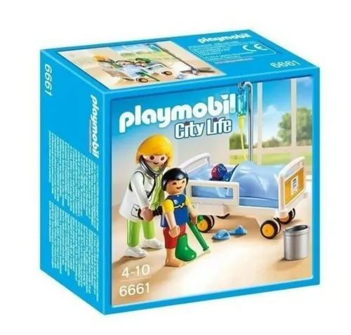 PLAYMOBIL 6661 Ärztin am Kinderkrankenbett