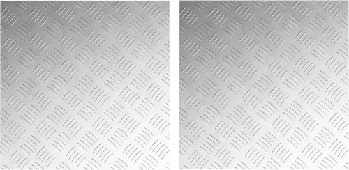 vidaXL Aluminium-Riffelbleche 2 Stk. Rutschfest 50x50 cm - Treppen & Geländer: Rutschfeste Treppenstufen aus Aluminium für mehr Sicherheit im Eingangsbereich – stilvolles Design und langlebige Bauweise für moderne Haushalte.