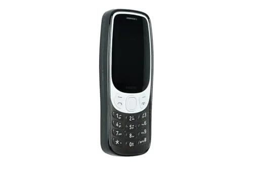 caseroxx Schutzhülle für Nokia 3210 (2024) in schwarz – Flexibles TPU-Case aus stoßfestem Gummi, passgenaue Handy-Tasche mit Kantenschutz & rutschfestem Grip